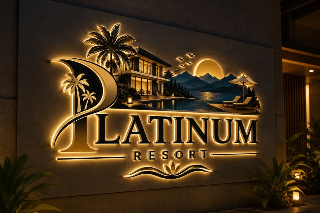 Platinum Resort Patna at night
